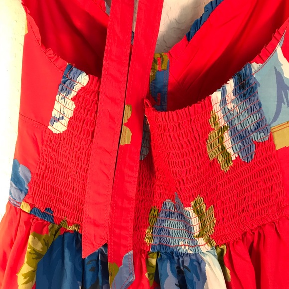 Abercrombie & Fitch flower halter size small dress - Picture 6 of 8